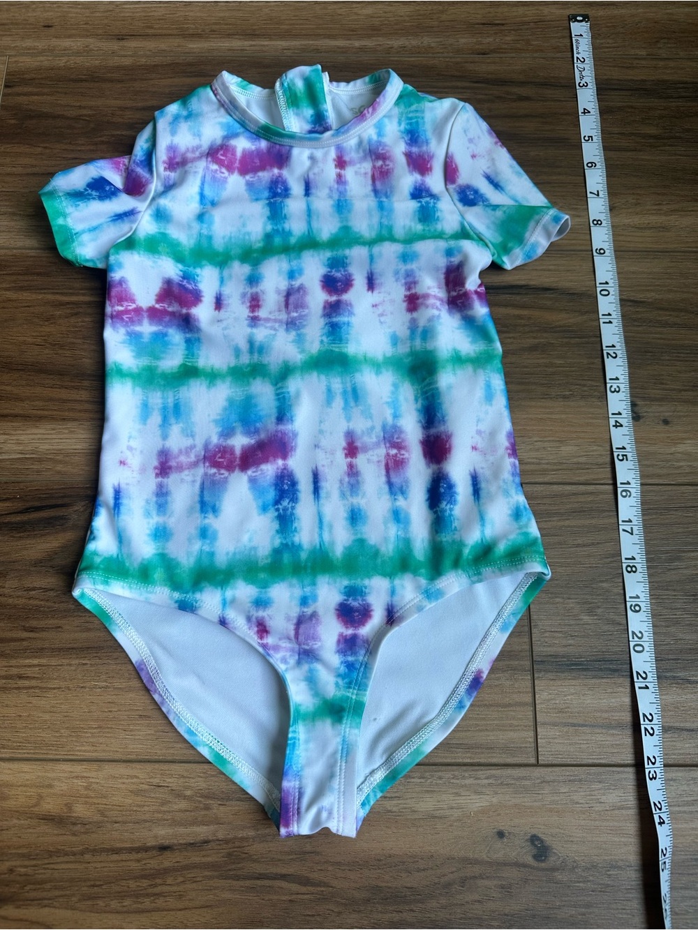 DSG Kids Tie-Dye One-Piece in Green, Blue & Purple